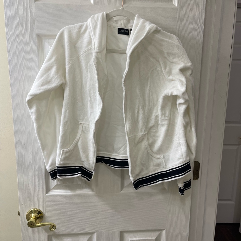 St. John's Bay Classic White Hoodie